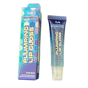 Rude Cosmetics x Mentos Beauty Plumping Lip Gloss - Clean Mint NIB